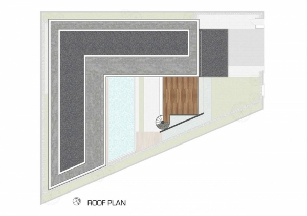 Dom snov nad náčrtom budovy