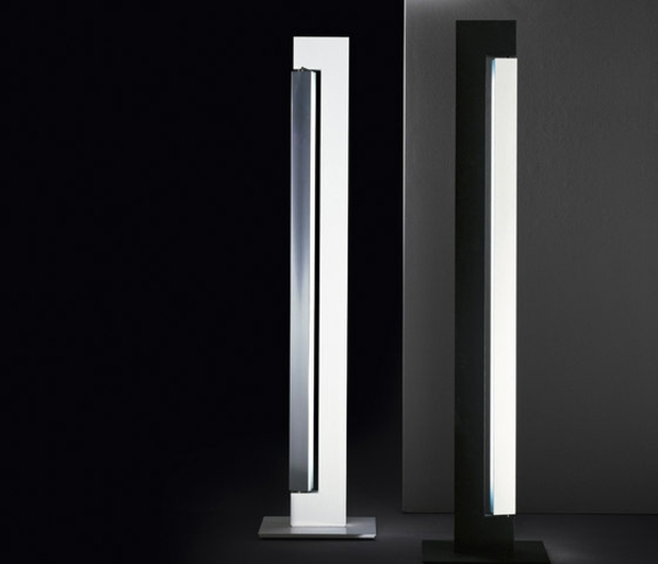 LED dizajn stojacej lampy nápad na dizajn chodby Nápad na obývaciu izbu s dizajnom LED stojacej lampy