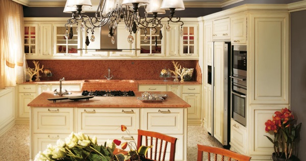 Nápad na dizajn kuchyne vo francúzskom štýle