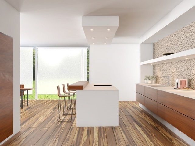 nápady dlaždice podlaha-vzhľad dreva laminát imitácia dizajn Yurtbay-Seramik