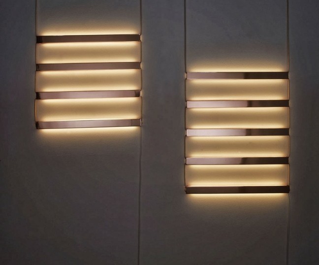 Nástenné svietidlo v novom dizajne s dizajnom rebríka Koncepčný dizajnér zdobiaci obývačku v tvare rebríka