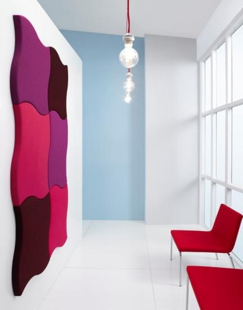 moderné nástenné panely maria gronberg ružová červená moderné nástenné panely od Maria Gronberg Rosa Red