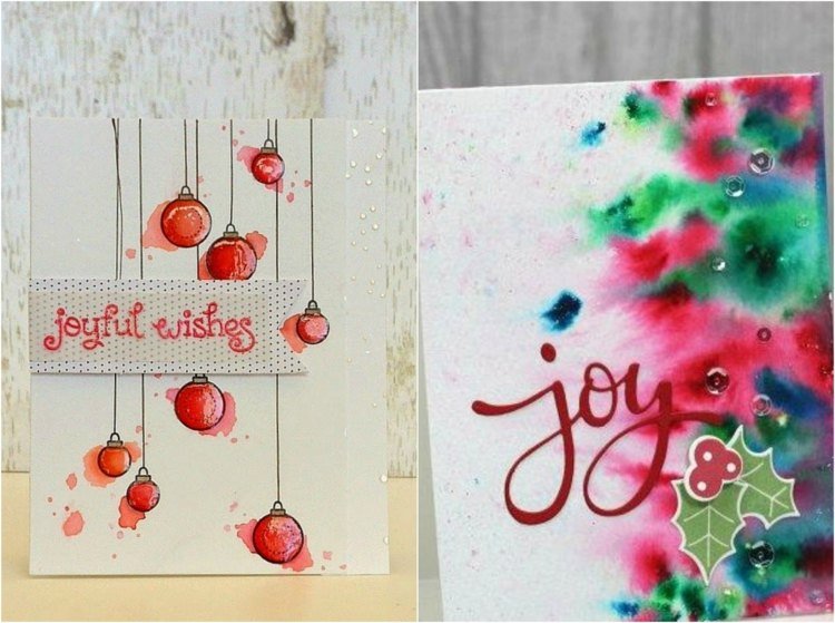 ozdoby na akvarelové maľby si pohrajte sami