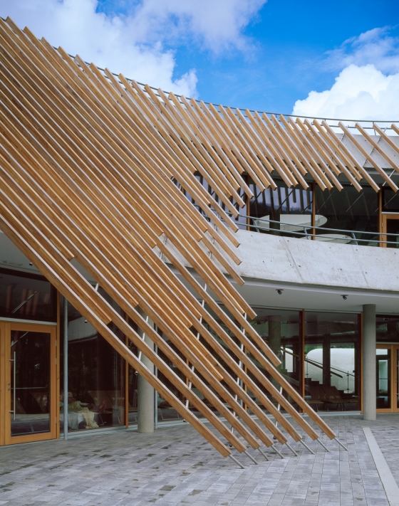 Detail Römerbad Wellness Detail vonkajšieho dizajnu - Römerbad Wellness