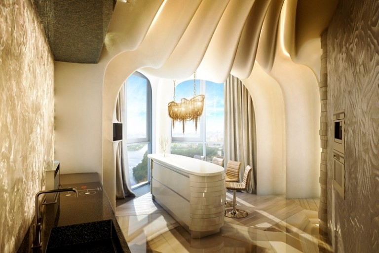 Moderné nápady na bývanie Nápady na kuchynský ostrov a jedálenský kút