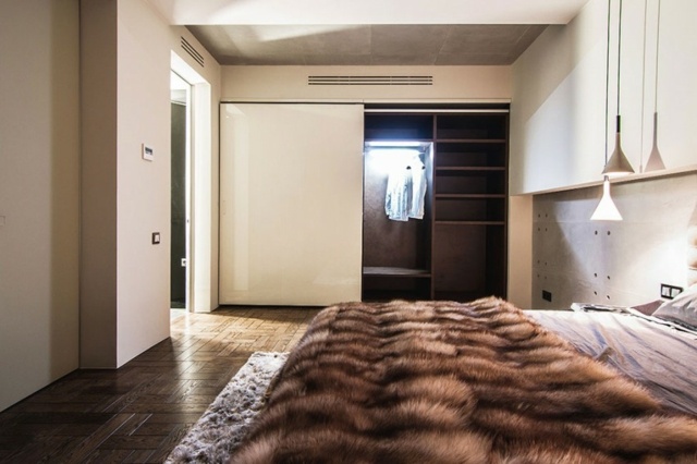 Nápady na šatne posuvné dvere biele vysoký lesk