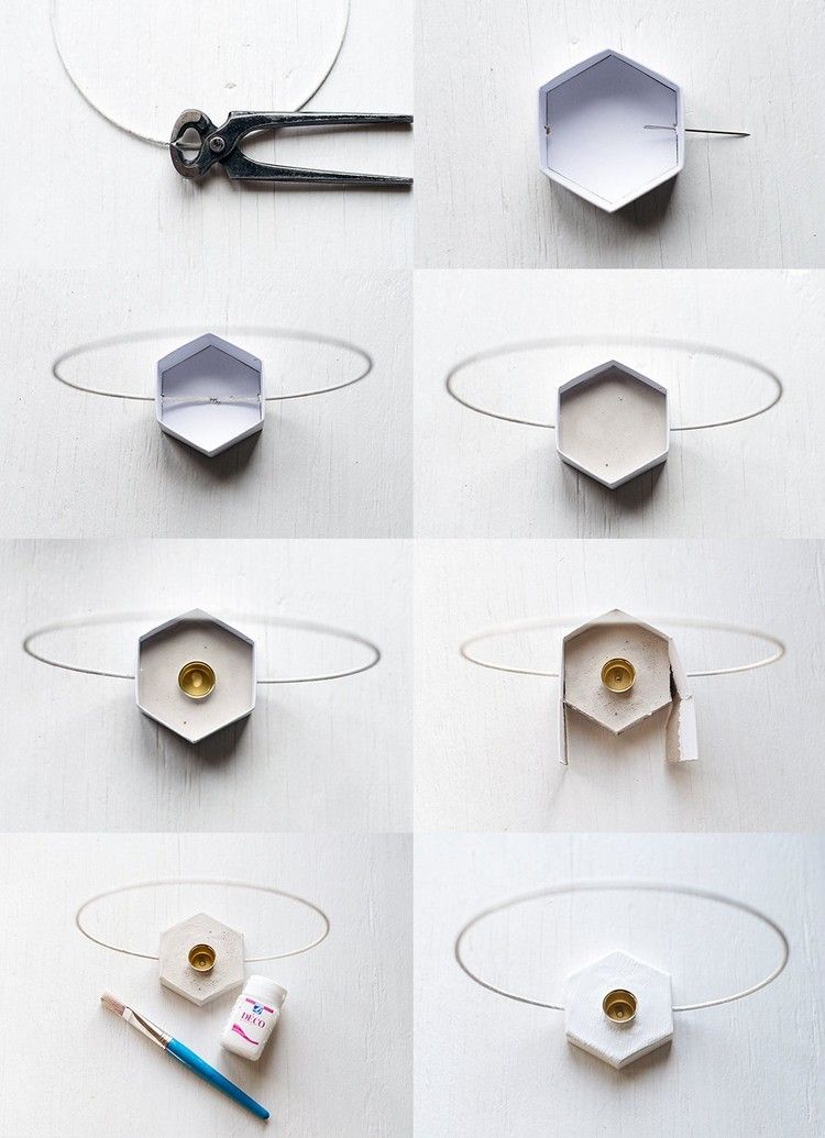 Návod na vianočné svietniky adventný veniec-betón-urob si sám-návod-kroky-svietnik