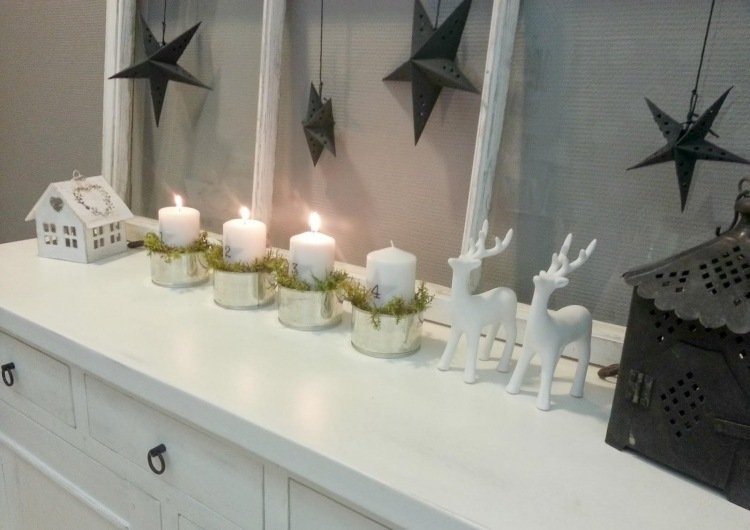 jednoduchá alternatíva k adventnému vencu pre puristov adventný veniec-moderný-urob si sám-biely-mach-štýlový-jeleň