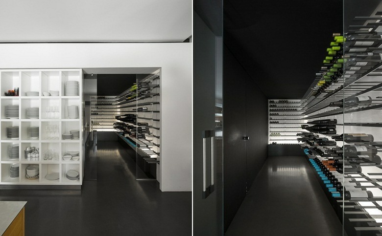 nápady na dizajn modernej vidieckej pivnice