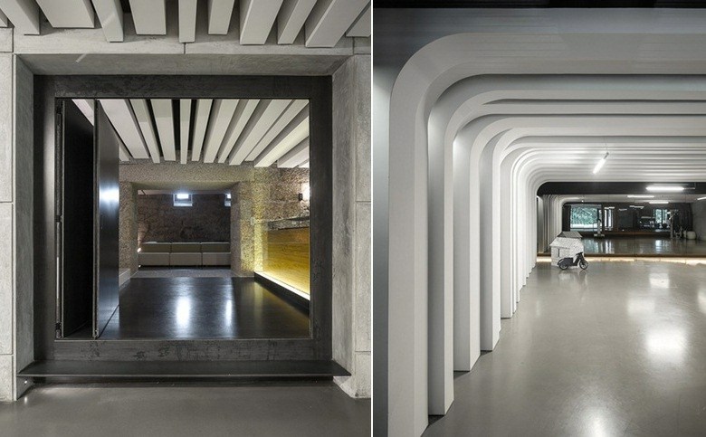 moderný vidiecky štýl interiérový dizajn moderné viditeľné trámy