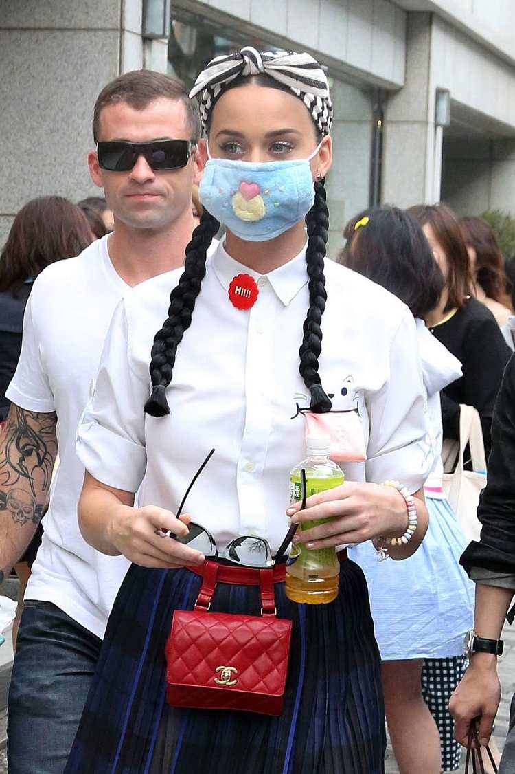 Dizajnová tvárová maska Katy Perry maska na ochranu dýchania