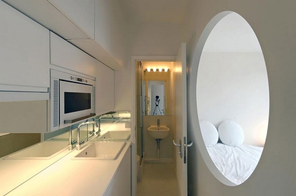 Kuchynka v malom byte