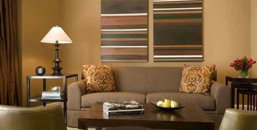 moderný drevený nábytok do obývačky