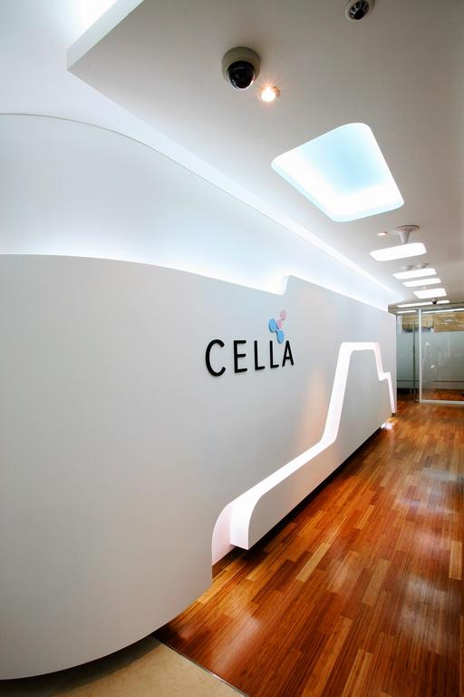 Kancelársky dizajn - Cella Clinic v Južnej Kórei futuristický dizajn kancelárie - klinika v Južnej Kórei