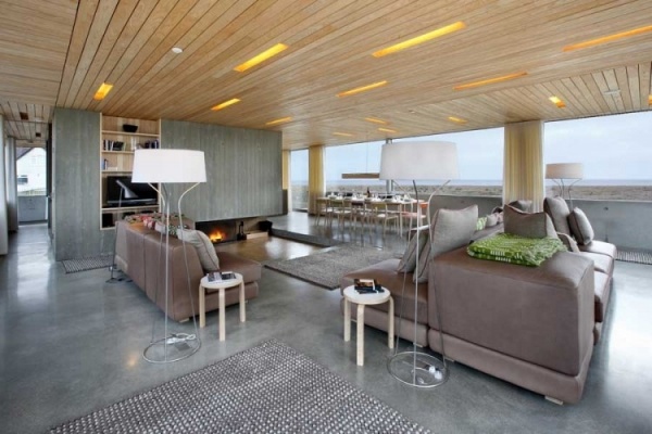 dizajnová prázdninová vila sukničkový interiér dizajnová prázdninová vila v interiérovom dizajne Suffolk