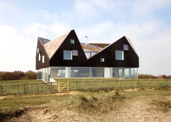 dizajnová prázdninová vila strešná konštrukcia dizajnová prázdninová vila v strešnej konštrukcii