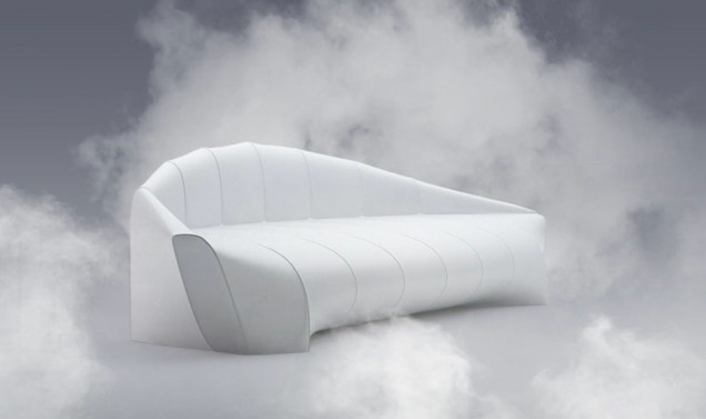 biela sedacia súprava čalúnený nábytok ergonomický dizajn moderný dvojsed