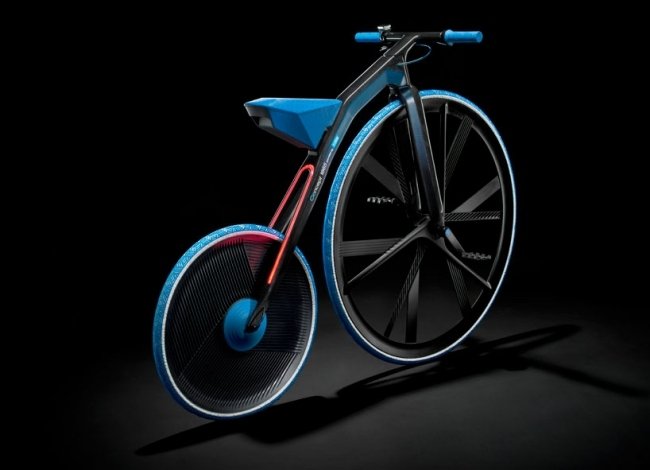 Velocipede Pierre Michaux-moderný dizajnový elektrobicykel-koncept 1865 Velocipede Pierre Michaux Design reinterpretoval elektrický bicykel Concept 1865