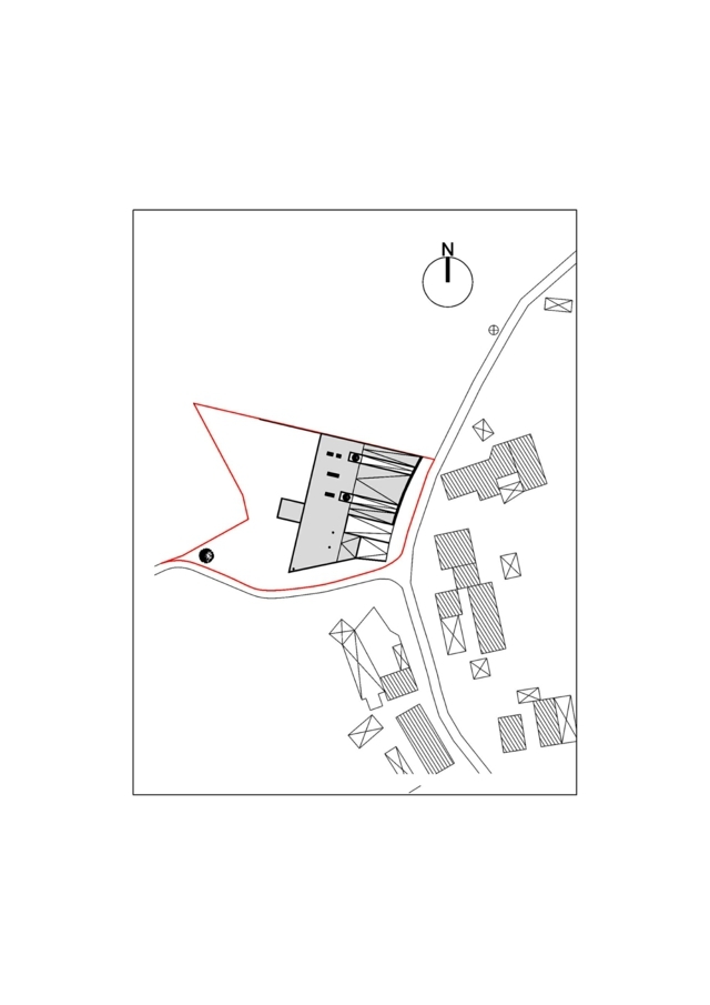 pohľad na modernú minimalistickú architektúru pohľad na minimalistický architektonický plán vyššie
