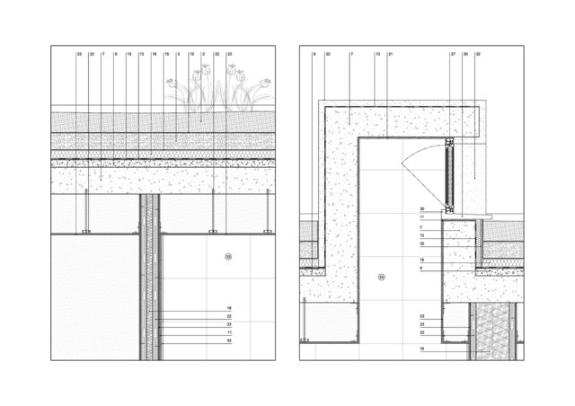 Pohľad na plán domu nad moderným minimalistickým interiérom Pozrite sa na modernú minimalistickú architektúru
