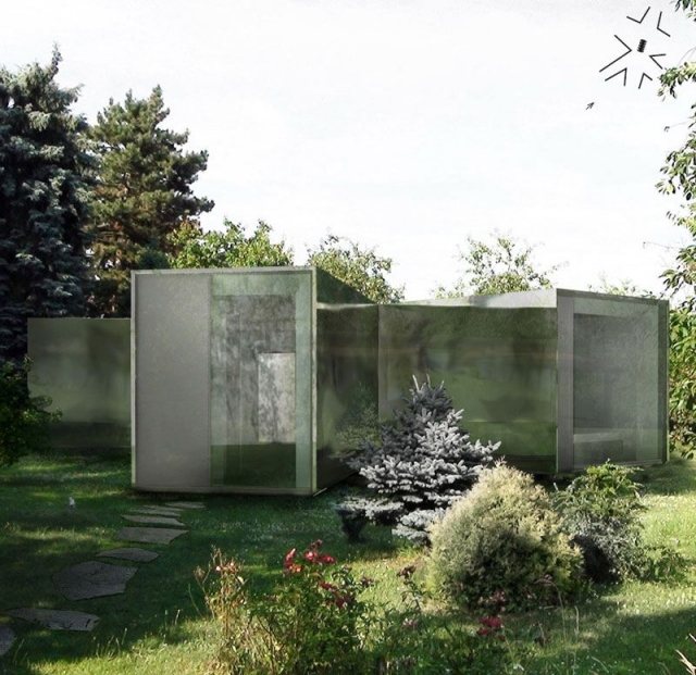 Moderná architektúra v harmónii s prírodou Petr-Hájek-návrh-Praha