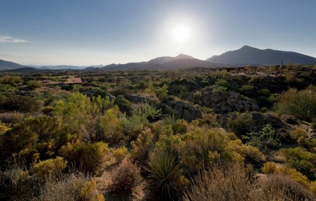 Prírodná púštna dovolenka neobyčajný nápad