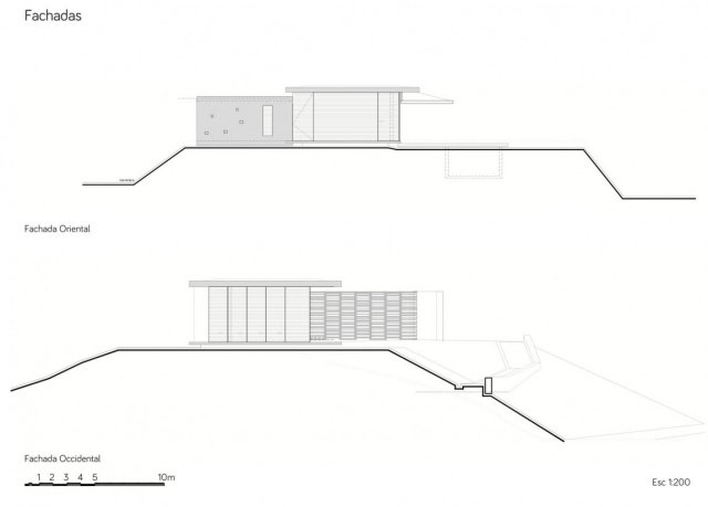 Casa 7A od Arquitectura en Estudio Natalia Heredia Fasády Casa 7A Arquitectura en Estudio Natalia Heredia