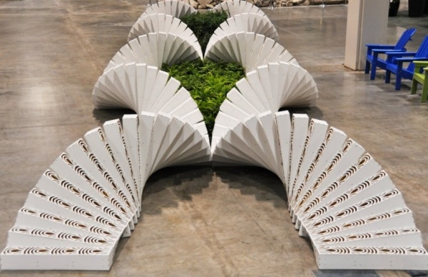 zakrivený tvar dizajnér záhrada asensio mah návrhárska záhrada v tvare krivky od asensio mah