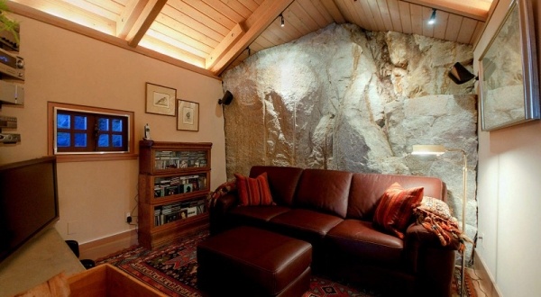 domáca voda s úchvatnými panoramatickými skalami