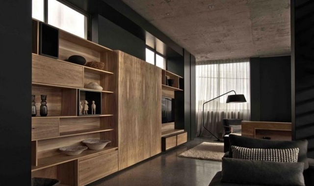 dizajn obývacia izba čítací kút interiér pôsobivý rôzne dekorácie