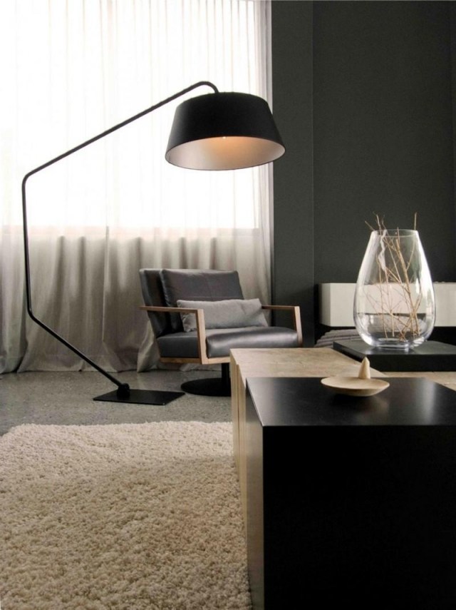 zariadenie domu moderné kusy koberec mäkký béžový materiál študovňa tmavá