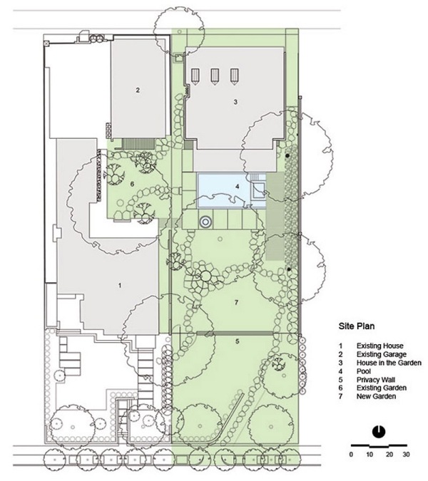 terénne úpravy cunningham architects terénne úpravy plán Cunningham Architects