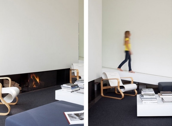 moderný dom roces interiérový nábytok