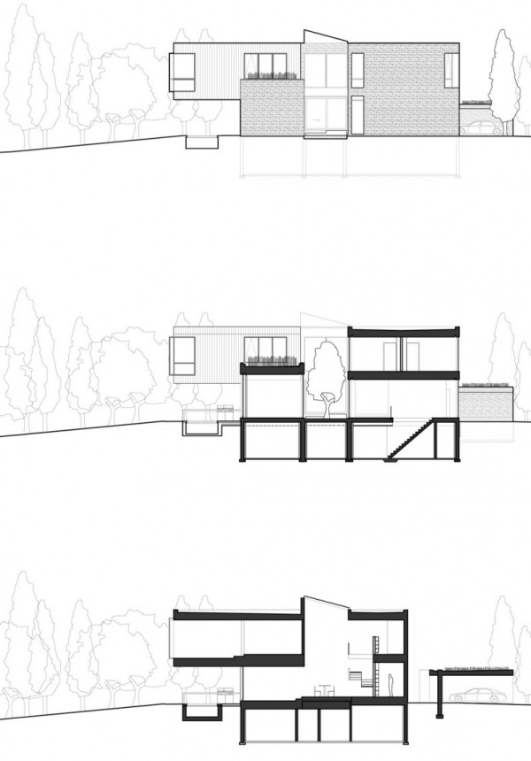 Cedarvale Ravine House-Drew Mandel-architekti Kanada