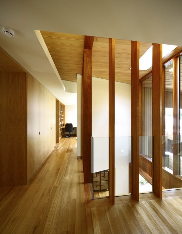 interiérový dizajn drevené lamely jemné drevené obloženie