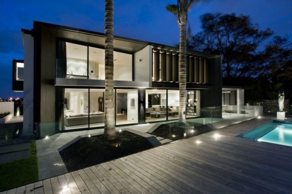 Moderný dom, osvetlenie, novozélandská lucerna Moderný dom-nový-zéland-lucerna-osvetlenie