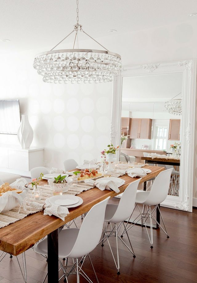 Krištáľový luster z masívu