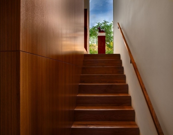 moderný dizajn domu v pacifických palisádových schodoch