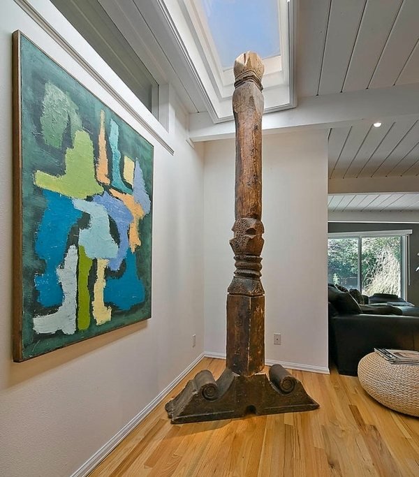 rustikálna drevená trámová dekorácia obývačky rustikálny drevený trámový svetlík