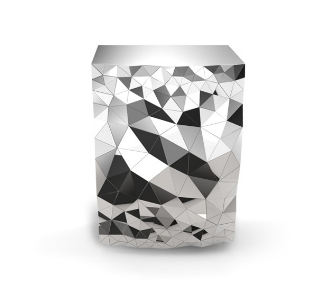 bočný pohľad zrkadlenie dizajn hviezdy konzoly stôl jake phipps Bočný pohľad na zrkadlový dizajn stola hviezdnej konzoly od Jake Phippsa