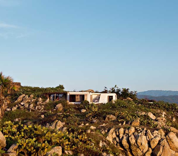 zaujímavá architektúra - dom v Mexiku