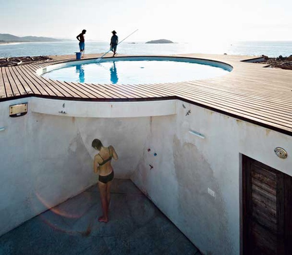 mexický dom - moderná kúpeľňa