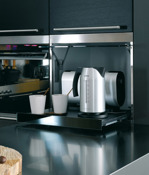 Vstavané spotrebiče v modulovej kuchyni