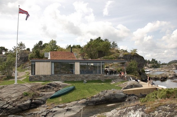 elegantný plážový dom s jednoduchou údržbou