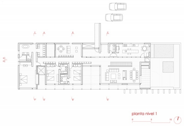 Architektúra domu techos mathias klotz