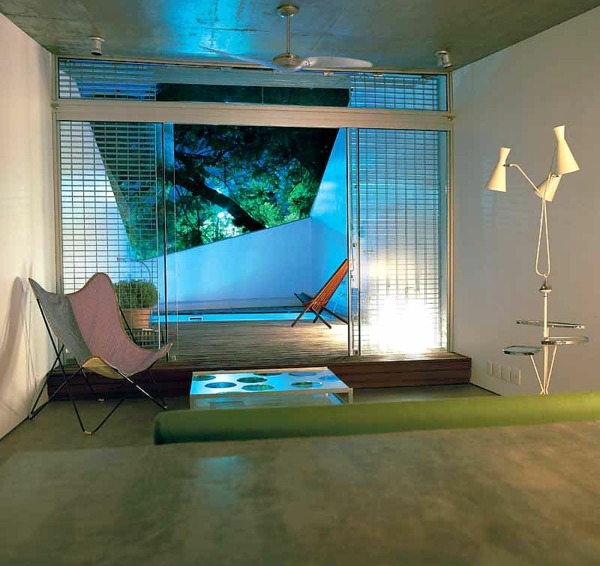 elegantný strešný mestský dom v Brazílii elegantný strešný mestský dom v Brazílii