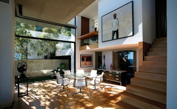 luxusný-moderný dizajn interiéru jedálne