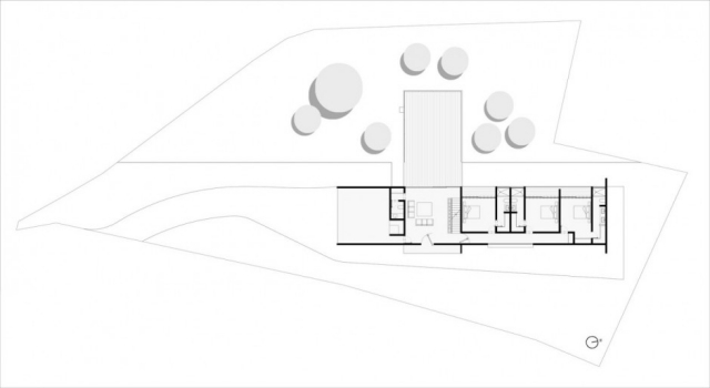 waldhaus design tému mexiko pôdorys pôdorys témy lesného domu v Mexiku