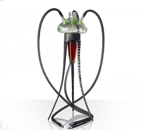 brute cratf moderná dizajnérska vodná fajka od medusedesign