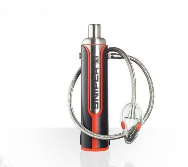 moderný dizajn vodnej fajky sniper od spoločnosti medusedesign